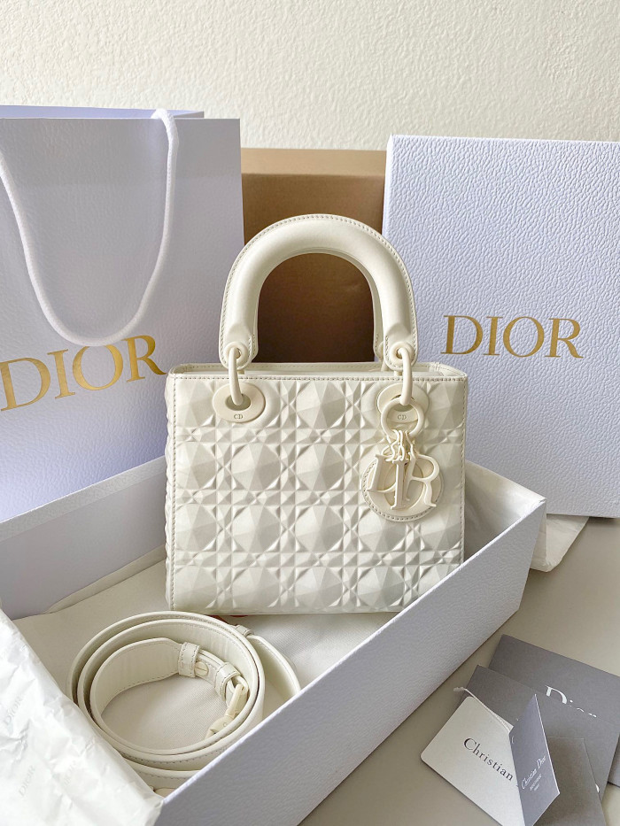 Dior Lady-D-Joy Bag NIGO Leather Carrying Chain Bag #nigo21446