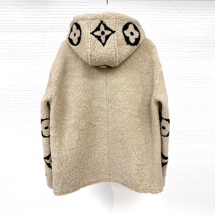 Louis Vuitton 100% Wool jacket leather coat Jacket #nigo59269