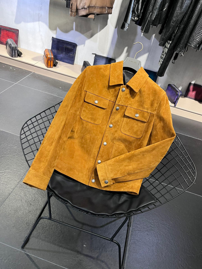 TomFord Cashmere Suede Western Jacket Coat #nigo7885