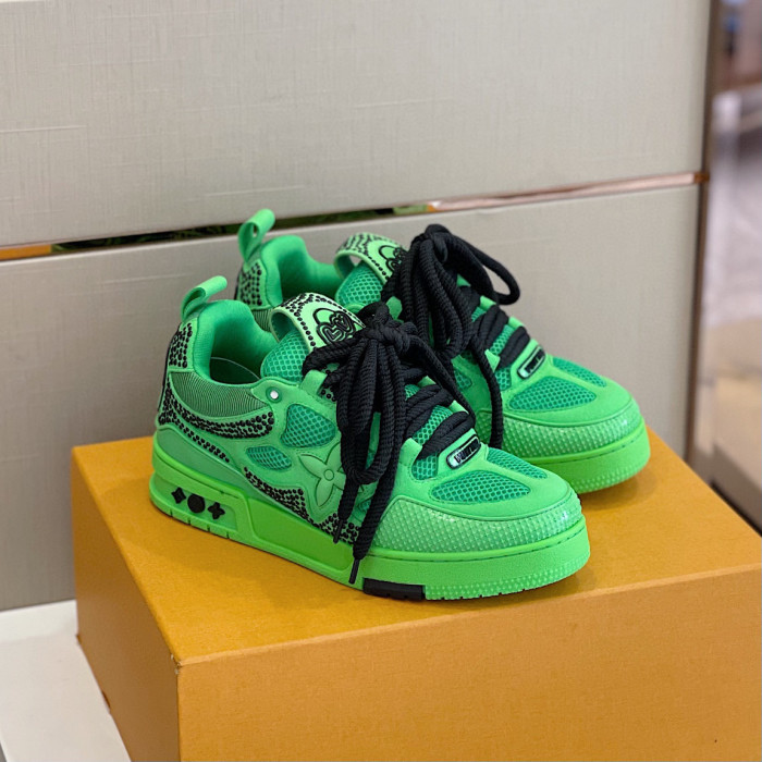 Louis Vuitton Sports Bread Pring Soled Sneaker Shoes #nigo7583