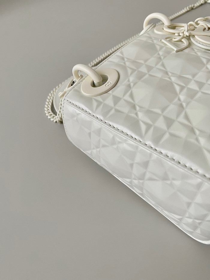 Dior Lady-D-Joy Bag NIGO Leather Carrying Chain Bag #nigo21446