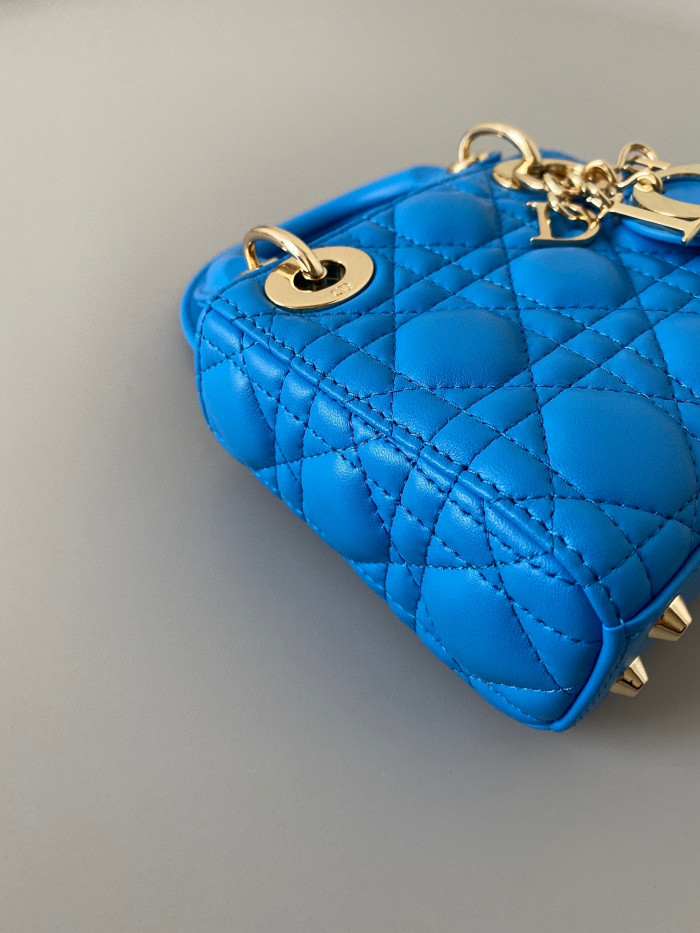 Dior Lady-D-Joy Bag NIGO Leather Carrying Chain Bag #nigo21446
