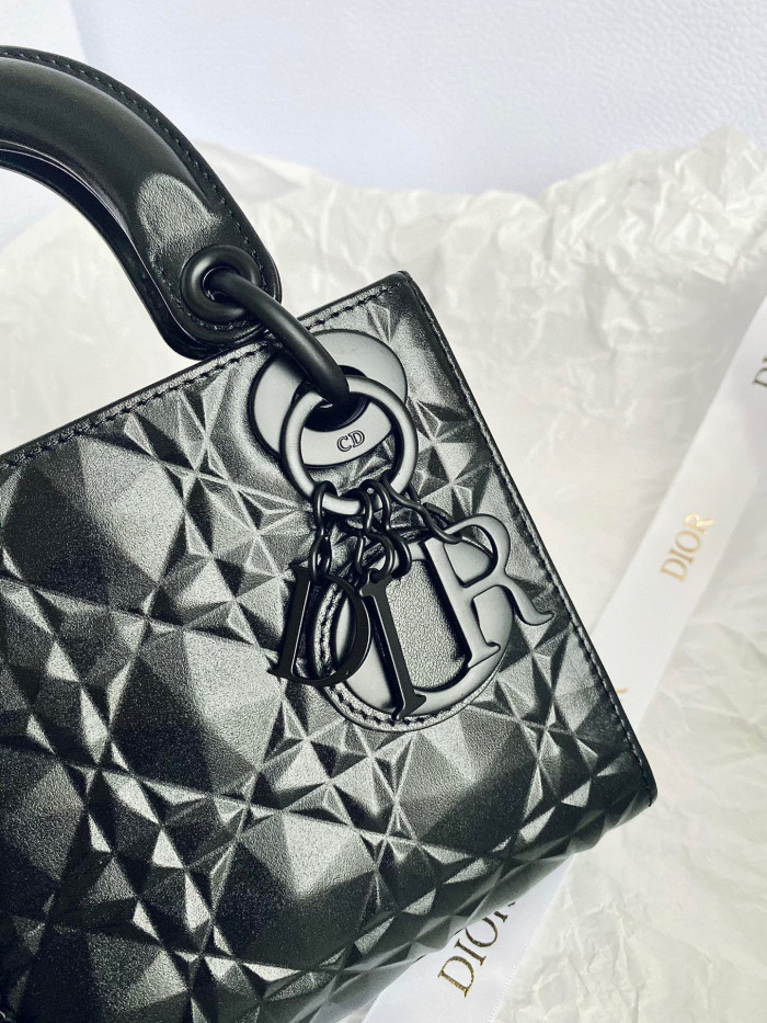 Dior Lady-D-Joy Bag NIGO Leather Carrying Chain Bag #nigo21446