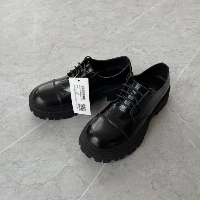Balenciaga Women's Leather Boots With Thick Soles And Big-Toed Shoes #nigo51913