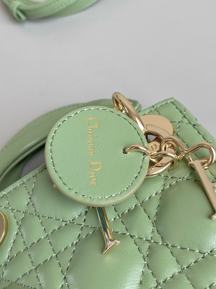 Dior Lady-D-Joy Bag NIGO Leather Carrying Chain Bag #nigo21446