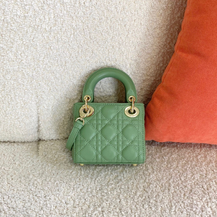 Dior Lady-D-Joy Bag NIGO Leather Carrying Chain Bag #nigo21446