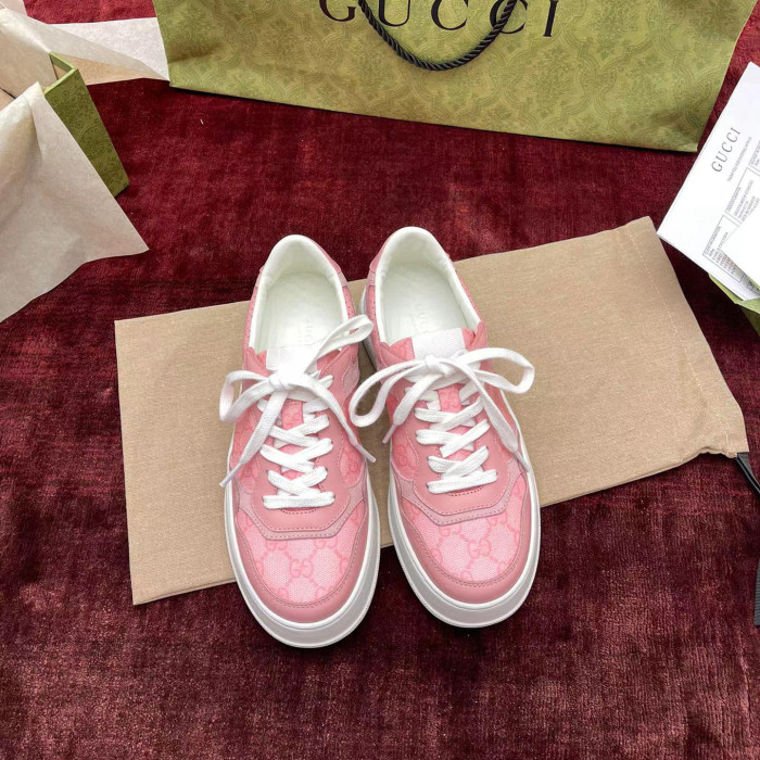 GUCCI Retro Webbing Printed Platform Flat Sneakers Shoes #nigo59189