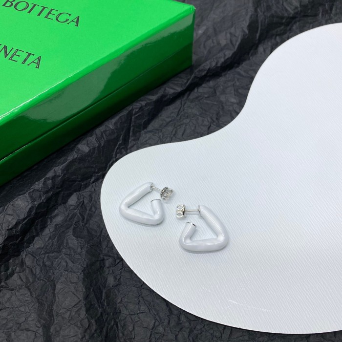 Bottega Veneta Triangle Enamel Earring Jewelry #nigo89157