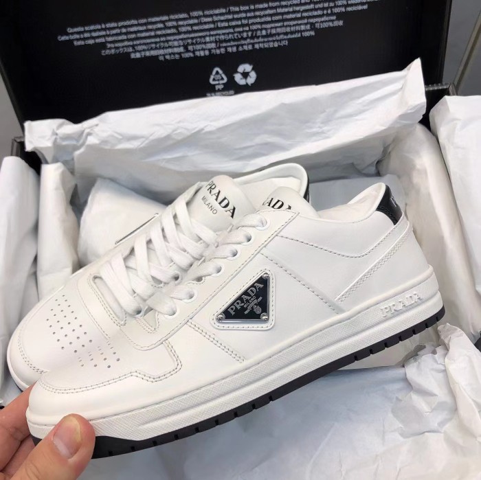 Prada Leather Casual Sneakers Flat Sneakers Shoes #nigo54992