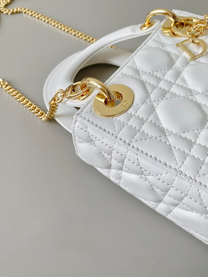 Dior Lady-D-Joy Bag NIGO Leather Carrying Chain Bag #nigo21446