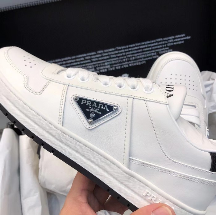 Prada Leather Casual Sneakers Flat Sneakers Shoes #nigo54992