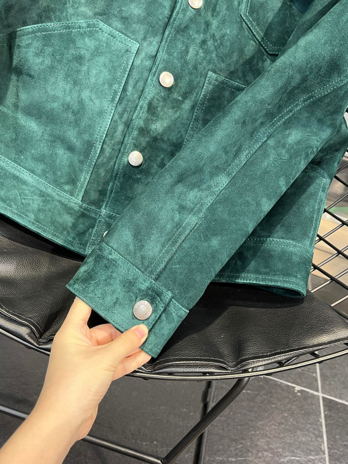 TomFord Cashmere Suede Western Jacket Coat #nigo7885