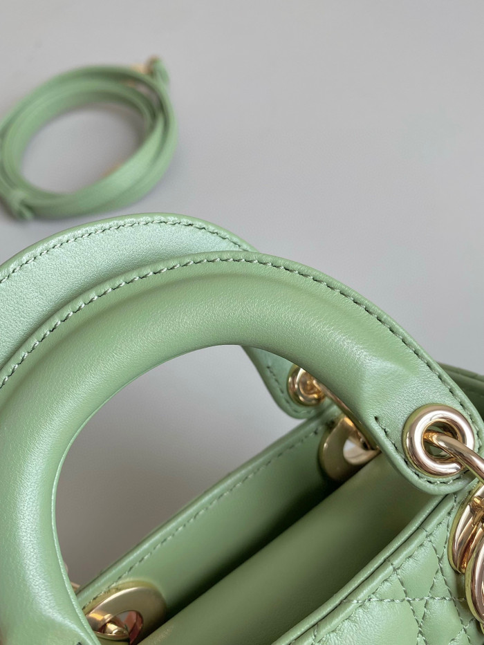 Dior Lady-D-Joy Bag NIGO Leather Carrying Chain Bag #nigo21446