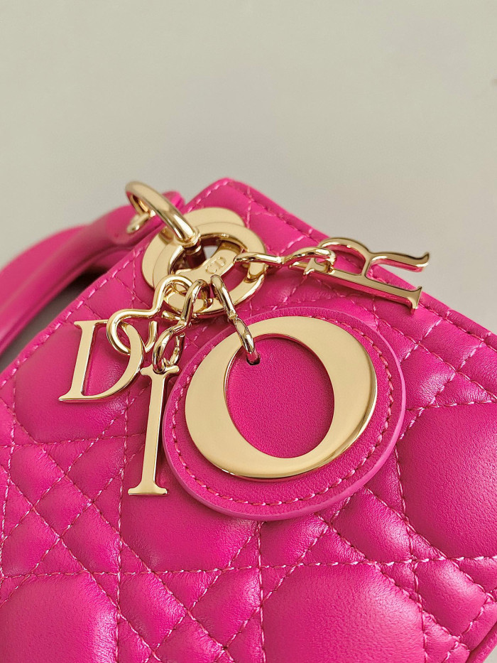 Dior Lady-D-Joy Bag NIGO Leather Carrying Chain Bag #nigo21446