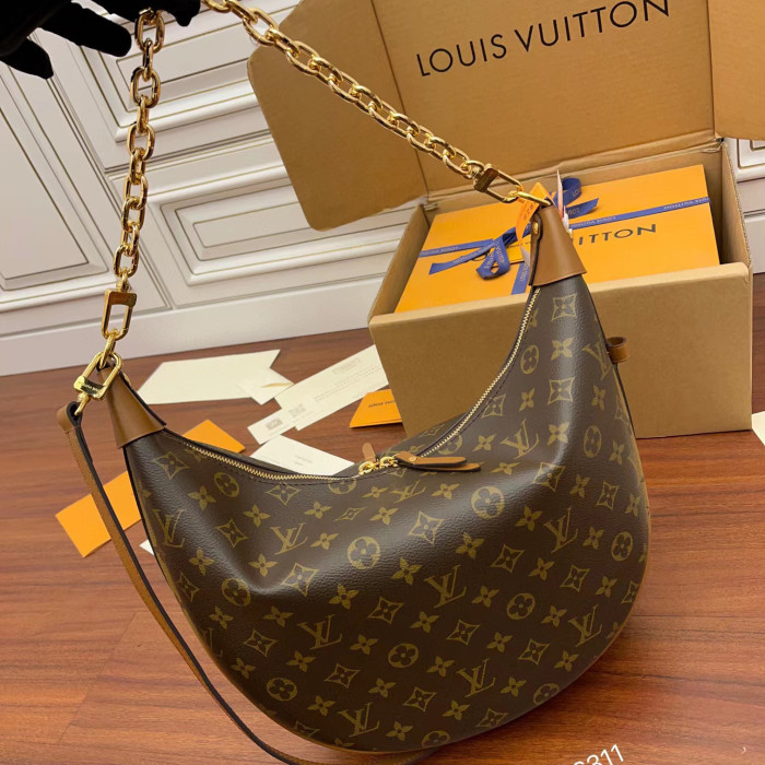 Louis Vuitton Women's Full Logo Chain Shoulder Bag #nigo51836