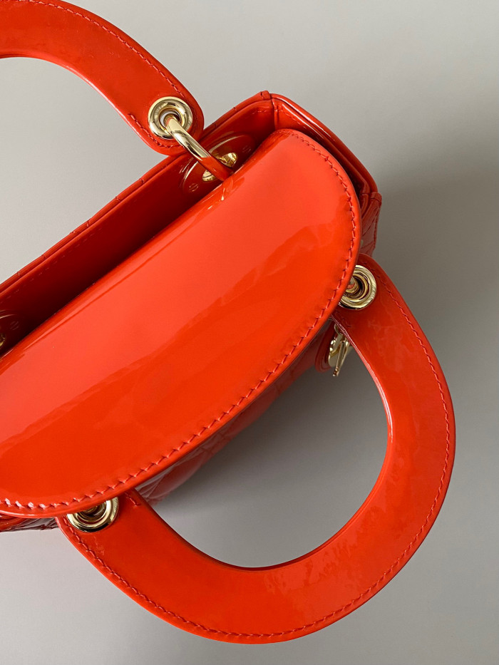 Dior Lady-D-Joy Bag NIGO Leather Carrying Chain Bag #nigo21446