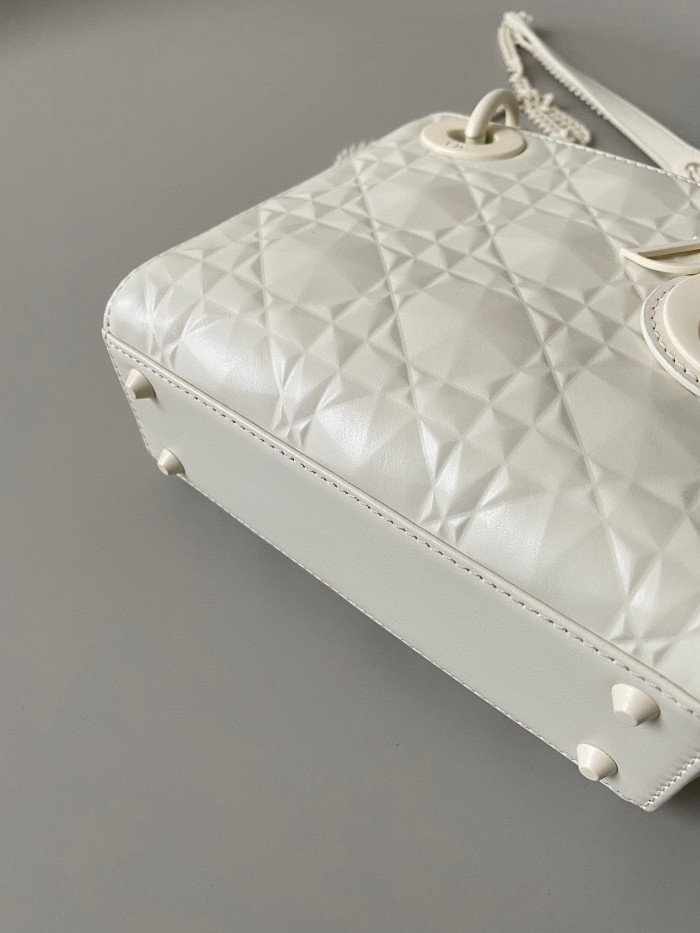 Dior Lady-D-Joy Bag NIGO Leather Carrying Chain Bag #nigo21446
