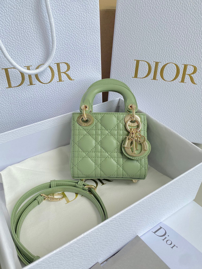 Dior Lady-D-Joy Bag NIGO Leather Carrying Chain Bag #nigo21446