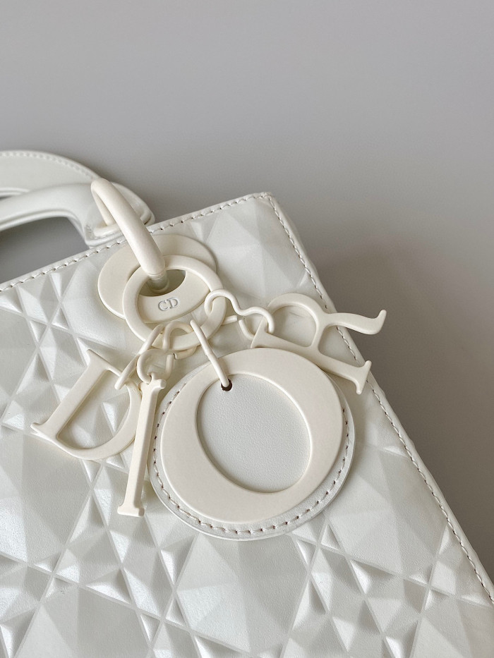 Dior Lady-D-Joy Bag NIGO Leather Carrying Chain Bag #nigo21446