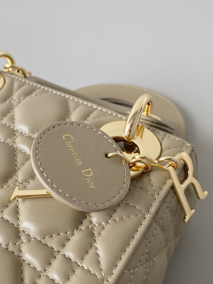 Dior Lady-D-Joy Bag NIGO Leather Carrying Chain Bag #nigo21446