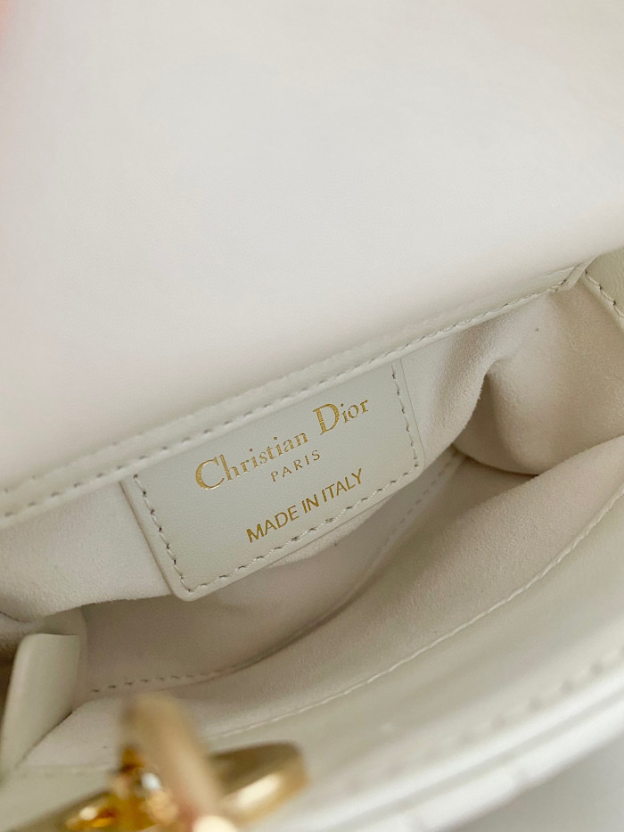 Dior Lady-D-Joy Bag NIGO Leather Carrying Chain Bag #nigo21446