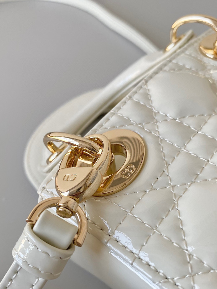 Dior Lady-D-Joy Bag NIGO Leather Carrying Chain Bag #nigo21446