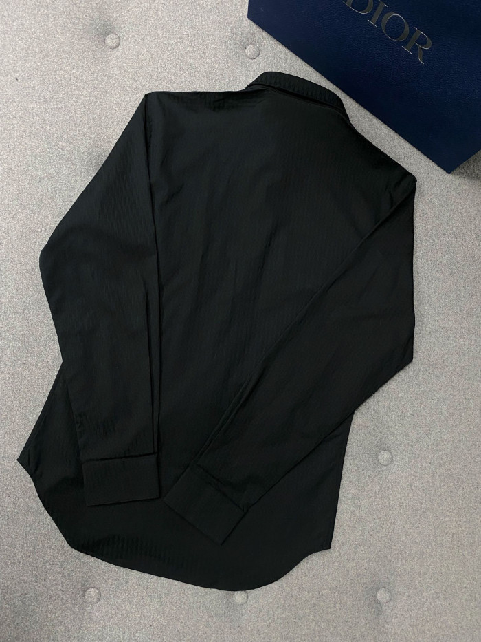 Dior Long Sleeve Solid Color Printed Shirt #nigo5772