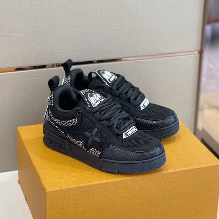 Louis Vuitton Sports Bread Pring Soled Sneaker Shoes #nigo7583