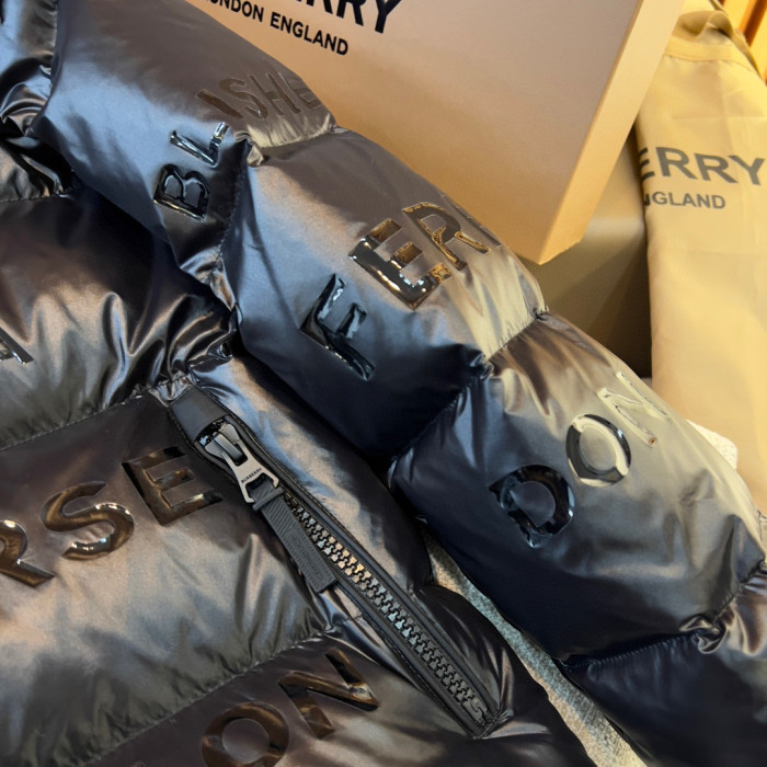 Burberry Hooded Waterproof Puffer Down Jacket In Winter #nigo3435