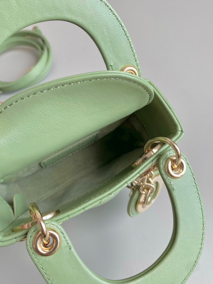 Dior Lady-D-Joy Bag NIGO Leather Carrying Chain Bag #nigo21446