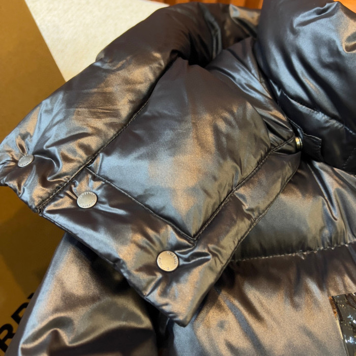 Burberry Hooded Waterproof Puffer Down Jacket In Winter #nigo3435