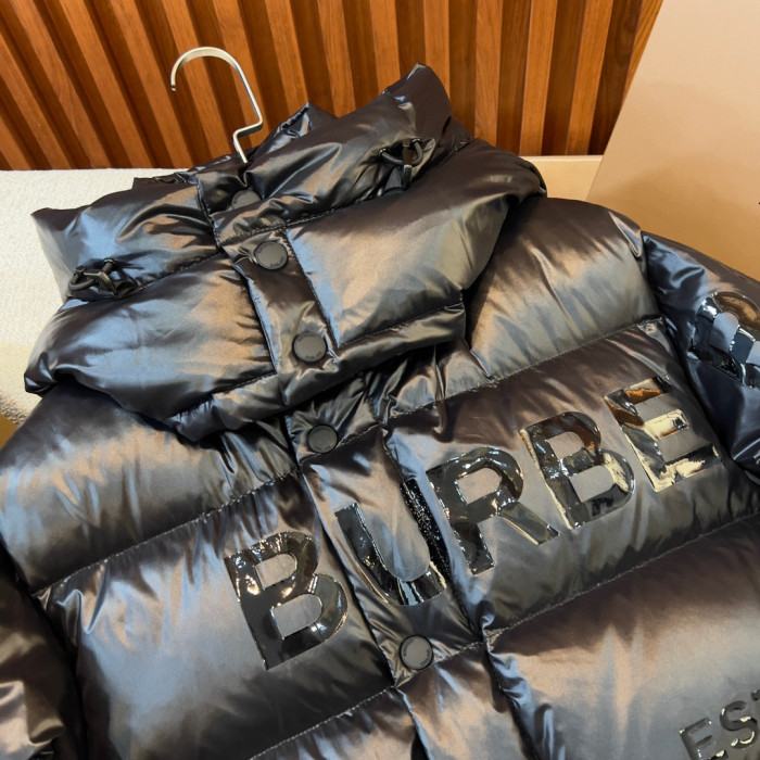 Burberry Hooded Waterproof Puffer Down Jacket In Winter #nigo3435