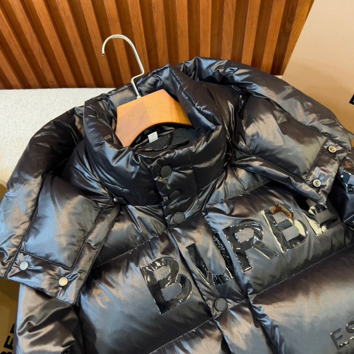 Burberry Hooded Waterproof Puffer Down Jacket In Winter #nigo3435
