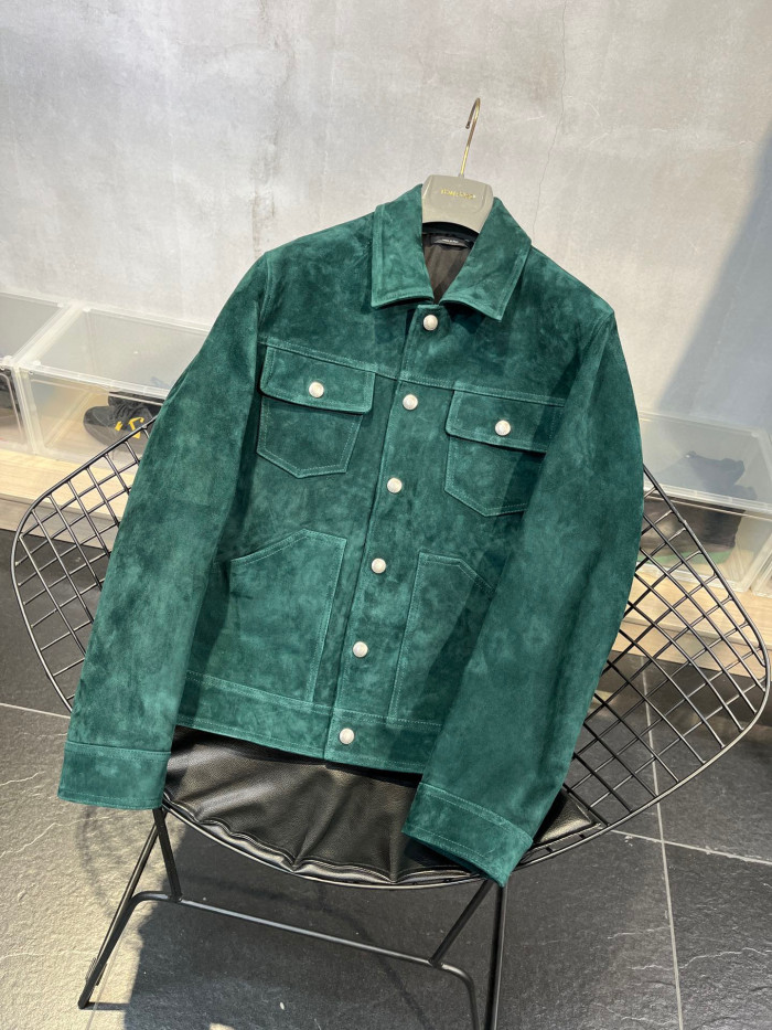 TomFord Cashmere Suede Western Jacket Coat #nigo7885