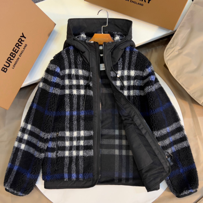 Burberry Hooded zip Cashmere Sweater Jacket #nigo8452