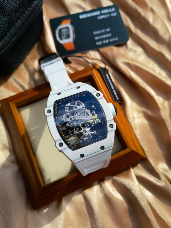 Carbon Fiber Tourbillon Wrist Watch Accessories Jewelry #nigo82468