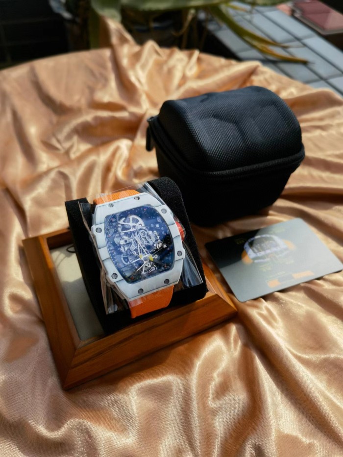 Carbon Fiber Tourbillon Wrist Watch Accessories Jewelry #nigo82468