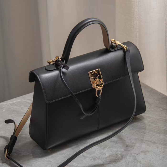 CAFUNE Women's Leather One Shoulder Handbag Bag #nigo56274
