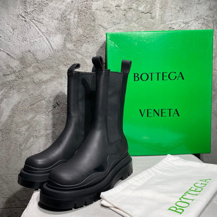 Bottega Veneta High-Top Leather Boots Shoes #nigo53128