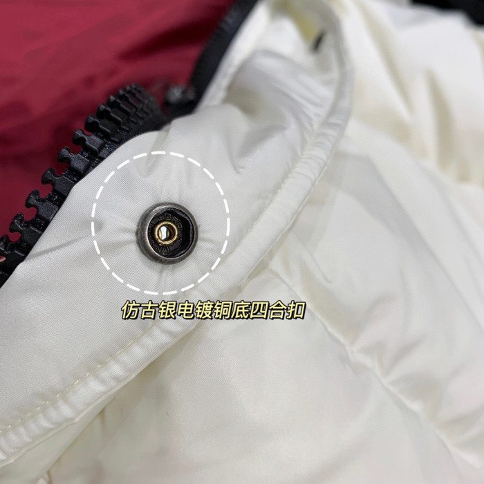 Gucci White Panel Puffer Down Jacket #nigo6177