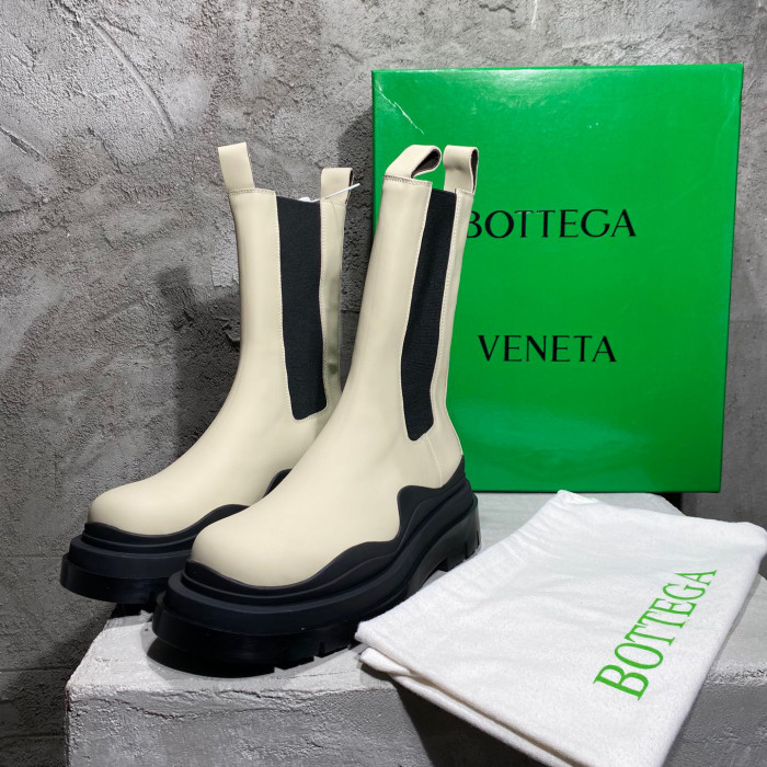 Bottega Veneta High-Top Leather Boots Shoes #nigo53128