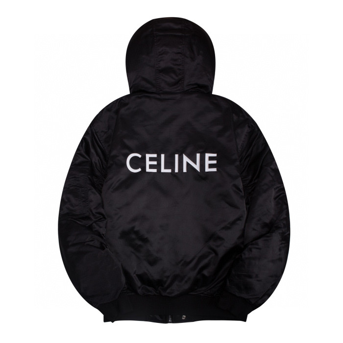 Celine Men's and women's Autumn Winter Hooded Thickened Jacket Cotton  #nigo9482
