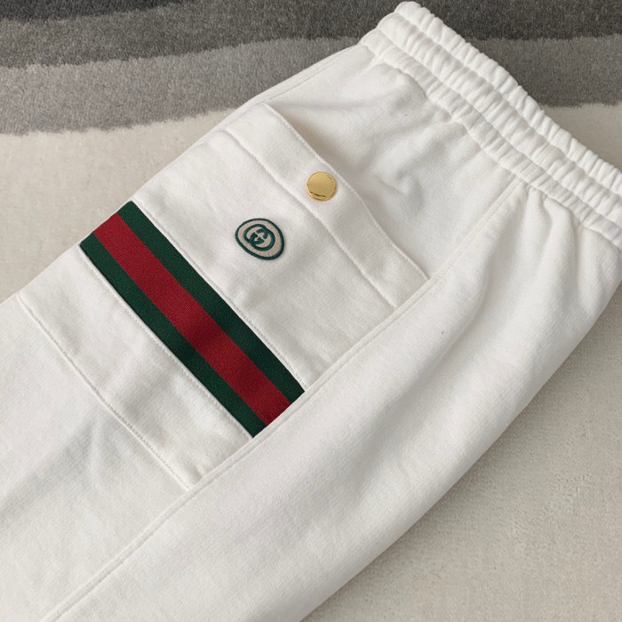 Gucci Cotton Striped Sports Jacket Trousers Suit Pants #nigo5494