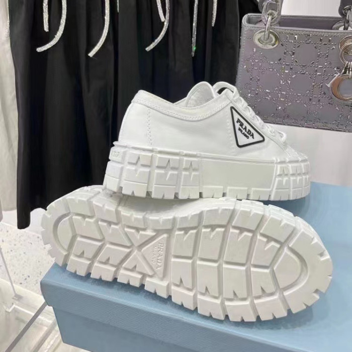 Prada Women's Canvas Sponge Shoes #nigo52479