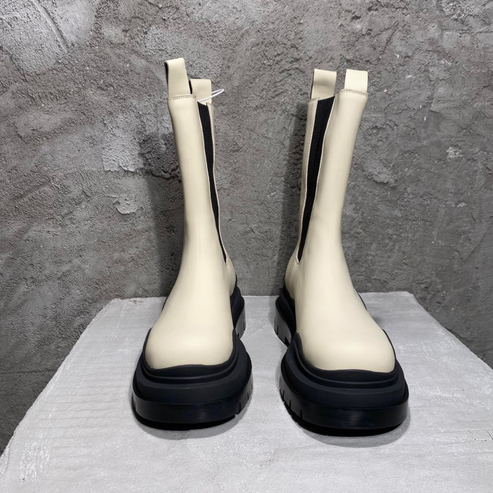Bottega Veneta High-Top Leather Boots Shoes #nigo53128