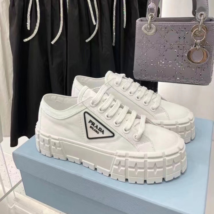 Prada Women's Canvas Sponge Shoes #nigo52479