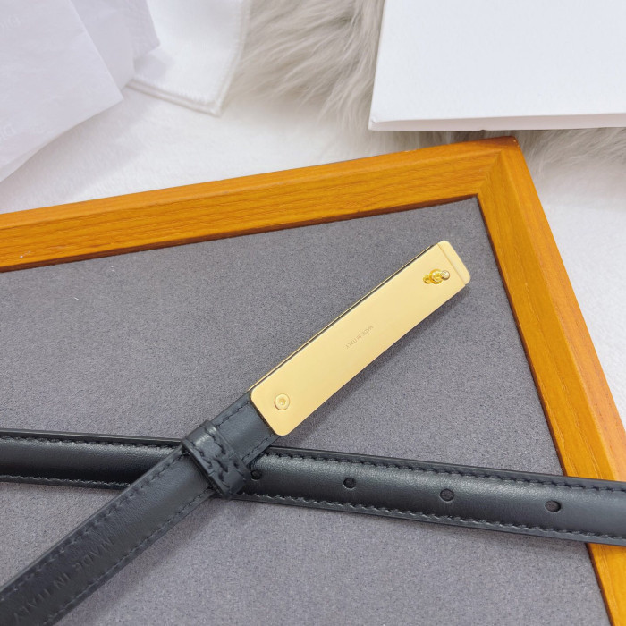 Dior Leather Thin Cute Belt #nigo55856