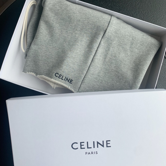 Celine Black Logo Shorts Pants #nigo4219
