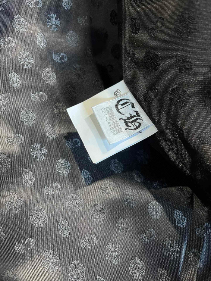 Chrome Hearts Leather Button Jacket Coat #nigo5488