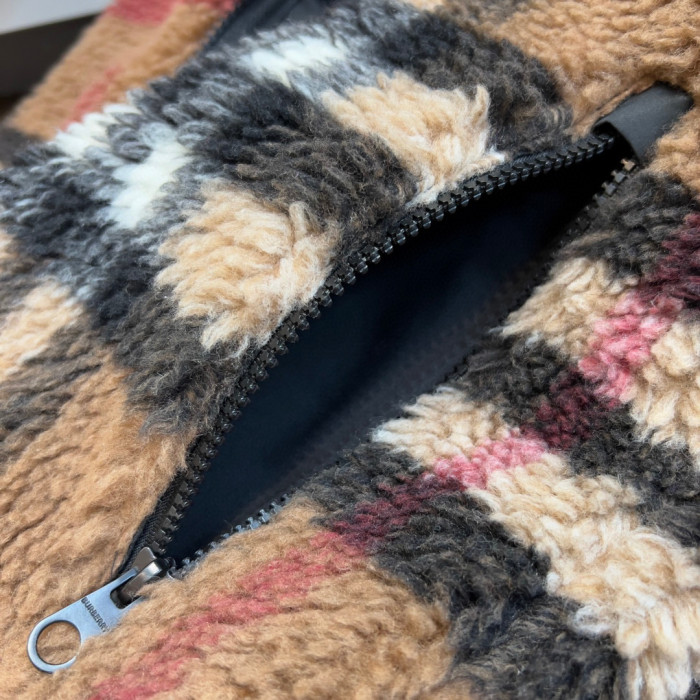 Burberry Hooded zip Cashmere Sweater Jacket #nigo8452